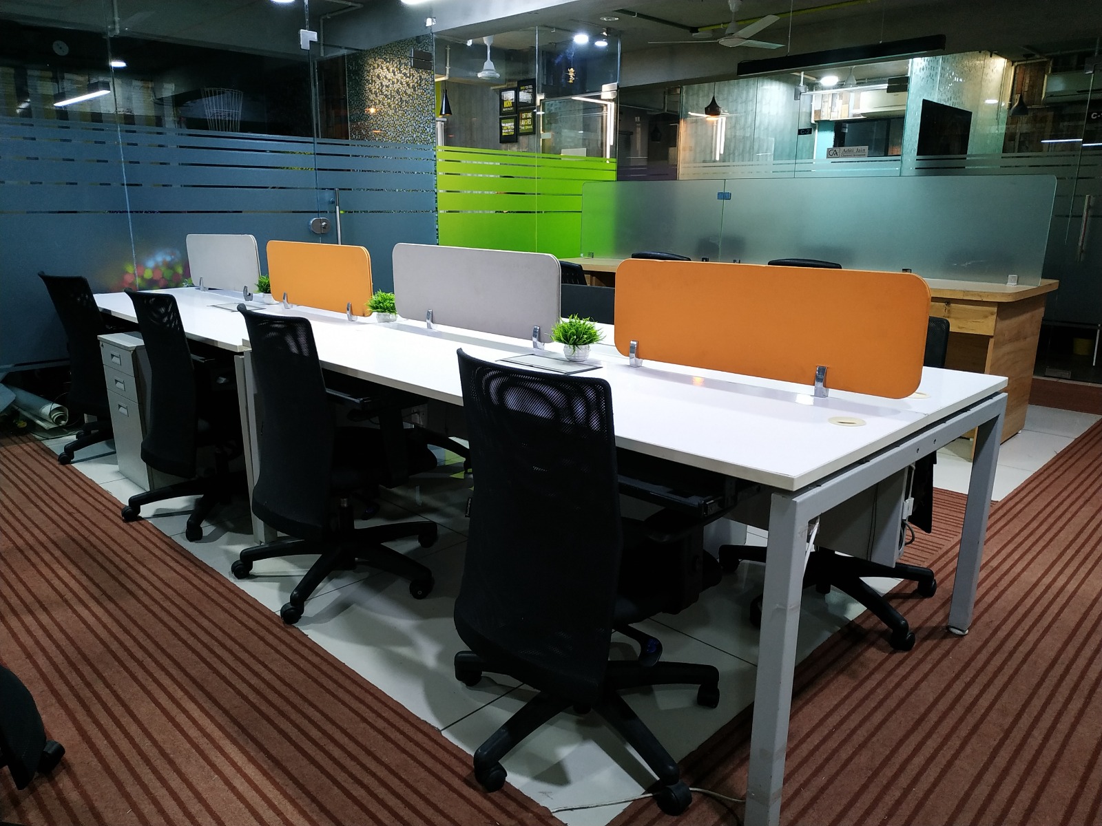 Team Workstations at SAP Minds Consulting office