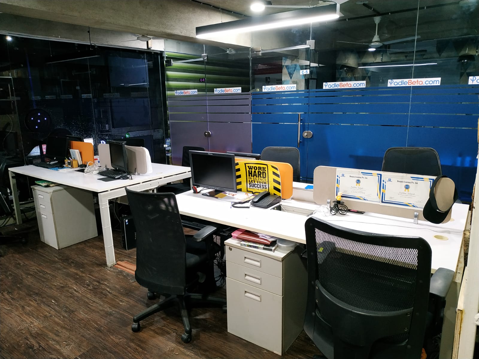 Office Bay at SAP Minds Consulting office