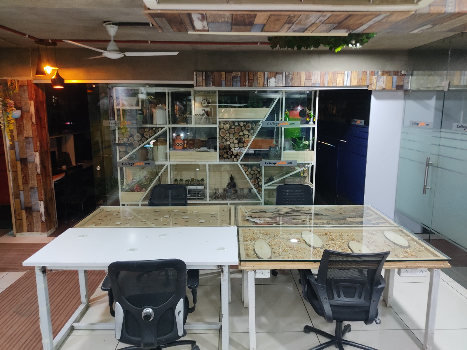 Workspace View at SAP Minds Consulting office